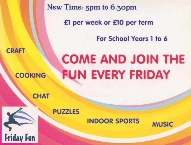 Friday fun Club details
